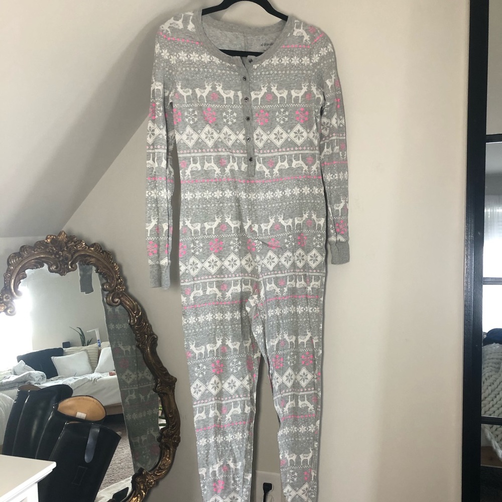 onesie PJ set